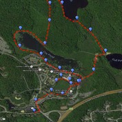 Running Trail Map