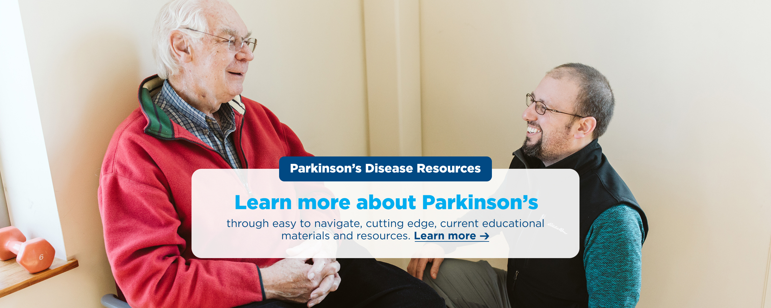 Learn more about Parkinsons through easy to navigate, cutting edge, current educational materials and resources. Click to learn more ?