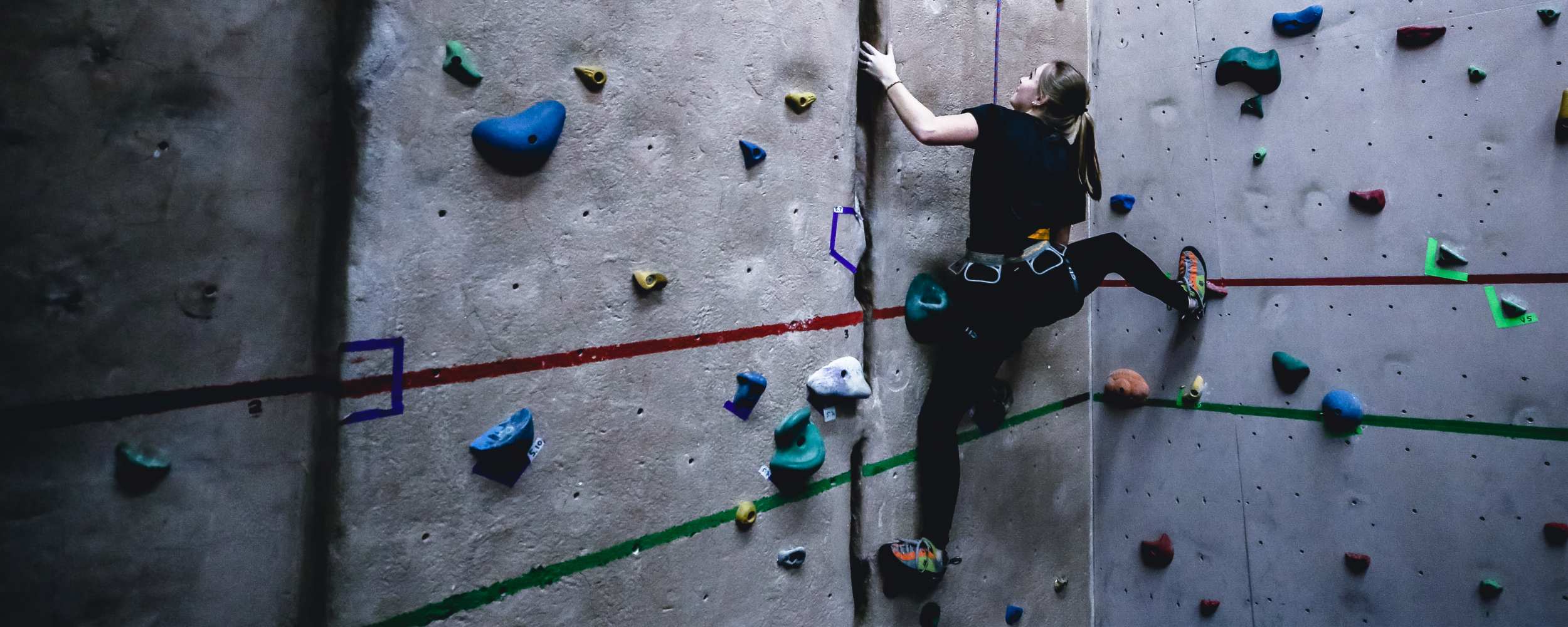 rock climbing