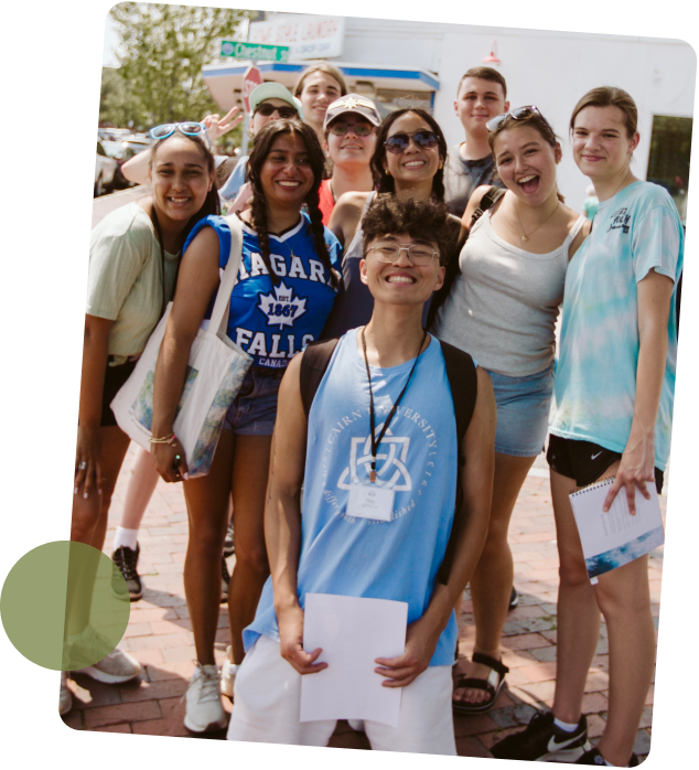 Image of students in Boston